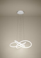 Závěsné svítidlo RIAZA LED-CCT d900 48,7W IP20 bílá EGLO 390527