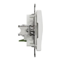 Sedna D/E Telefonní zásuvka 1xRJ11, Bílá SCHNEIDER SDD111491