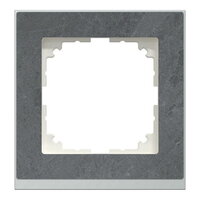 Krycí rámeček, Merten M-Pure Decor, jednonásobný, Slate SCHNEIDER MEG4010-3669