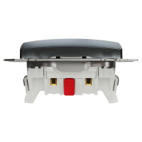 Přepínač křížový ř.7,LeštěnýTitan,Sedna Design/Elements SCHNEIDER SDD172107U