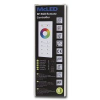 RF ovladač - RGB, 1 zóna, bílý MCLED ML-910.546.22.0