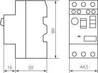 Motorový jistič KMP-32,0 KANLUX 24074