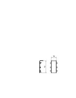 OBO SKL-SA70DBU Kryt spoje, 70mm, buk, Polyvinylchlorid, PVC