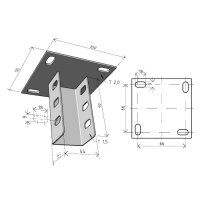 Držák DZM STP ''GZ'' ARKYS ARK-214300