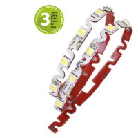 LED pásek SMD5050 WW, ohebný 24LED, IP20, 12V, 6,7 W/m