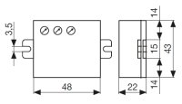 REB-DT 715/1 regulátor otáček s doběhem ELEKTRODESIGN 6671351