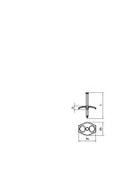 OBO 1996 40 Příchytka Nagel-Fix, bez hřebíků, 3x40mm, průhledná Polypropylén, PP