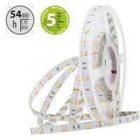 LED pásek SMD5050 CW, 30LED/m, 7,2W/m, 540lm/m, IP20, DC 12V, 10mm, 50m