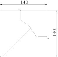 OBO LE IE6060v lgr Kanál LE pro ukládání vedení 132x132x60 světle šedá