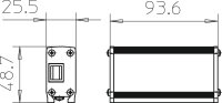 OBO ND-CAT6A/EA Přepěťová ochrana, pro vysokorychlostní sítě do 1 GbPS 58V