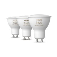 Philips Hue White and Color Ambiance LED žárovka 4.3W 350lm GU10 RGB (3ks)