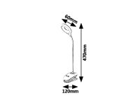Harris, LED 4W bílá RABALUX 6448