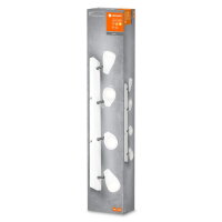 LEDVANCE LED SPOT PEAR WHITE 4 x 4.3W 2700K GU10