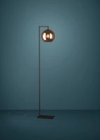 Stojací svítidlo CORDOBA E27 černá/měď 1X40W EGLO 390253