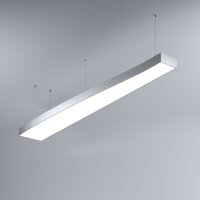 LED Svítidlo MI-WAVE-01, 107W, 3000K, bez trafa, 24VDC, IP20, černá