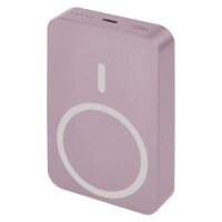 Powerbanka EMOS WI 1046, 10 000 mAh, 20 W+Wireless, lososová EMOS B0551S
