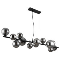 Závěsné svítidlo RIHA černá 13xG9 LED 3,5W GLOBO 56133-13H