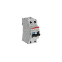 ABB DS201 C2 A300 kombinace jistič/chránič 2P (1P+N) 2A 300mA C 6kA A