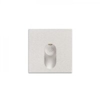 MEMPHIS SQ zápustná do stěny stříbrnošedá 230V LED 3W 60° 3000K RENDL R12688
