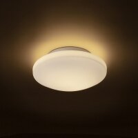 SARA LED 26 stropní opálové sklo/chrom 230V LED 12W IP44 3000K RENDL R13687