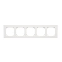 Rámeček 5 násobný bílá antibakteriální KONTAKT SIMON TR5/AB111