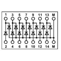 EMG 45-DIO14M/LP Modul pro test žárovek 2950132