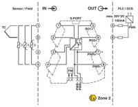 Prahový spínač MINI MCR-2-T-2RO PHOENIX CONTACT 2906876
