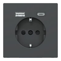 MEG2367-6034 Zásuvka Schuko, Sys-D, USB