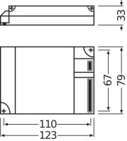 Elektronický předřadník LEDVANCE QUICKTRONIC MULTIWATT 2X2642 S