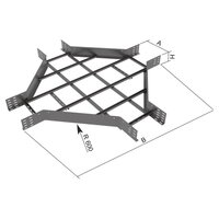 Křížení 110x200, povrchová úprava Magnelis KOPOS KLKR 110X200_ZM