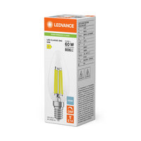 Světelný zdroj LED CLASSIC B DIM P 5.9W 865 Clear E14 LEDVANCE 4099854777837