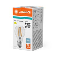 Světelný zdroj LED CLASSIC A V 5.9W 865 Clear E27 LEDVANCE 4099854784422