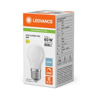 Světelný zdroj LED CLASSIC P DIM P 5.9W 865 Frosted E27 LEDVANCE 4099854778506