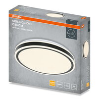 CEILING NOIR ROUND ? 38 cm 24W 3000K IP20 OSRAM 4099854663567