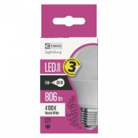 LED žárovka Classic A60 E27 8,5W (60W) 806 lm neutrální bílá EMOS ZQ5141