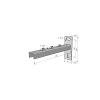 Nosník NPZM 200 ''GZ'' pro žlab 200/50, 200/100 ARKYS ARK-215120