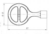 Lidokov 01.037 Klíč LIDOKOV