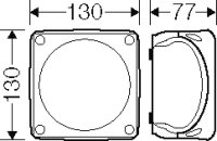 Kabelova rozvodka 1,5-6 mm2 3f, 10 mm2 1f, 5pol. svorka HENSEL KF 0606 G