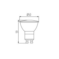 Kanlux 31211 GU10 N LED 4W-NW sv. zdroj LED MILEDO n