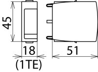 Svodič přepětí Typ 2 Varistor- Ochranný modul proDEHNguard M YPV 952048