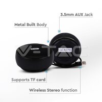 Portable Bluetooth Speaker With Micro US