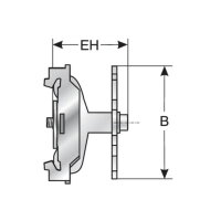 KAF-EK-140-EMV šedáound clamp MURRPLASTIK 87201228