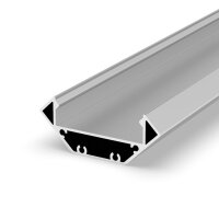 P3-3-S stříbrný 2m rohový ALU profil T-LED 094071
