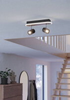 Bodové svítidlo RIMBOCCHI LED dřevo/černá 12W IP20 EGLO 901632