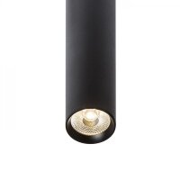 RIGA 38 stropní černá 230V LED 6W 38° 3000K RENDL R12455