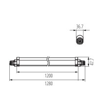 Svítidlo TP SLIM TW N 40W-NW KANLUX 38942