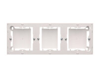 Krabice pro povrchovou montáž 3-náobná bílá KONTAKT SIMON MPN3/11