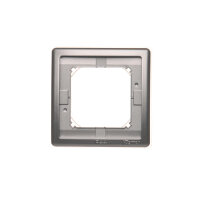 Rámeček 1-násobný IP44 s těsněním,, Inox KONTAKT SIMON BMR1B/21