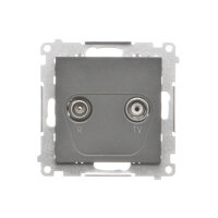 TAK.01/116 Zásuvka anténní R+TV koncová