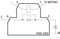 Svorka RSE SSR 1A - 250V AC, 30V DC(ovl.) ELEKTRO BEČOV A128210